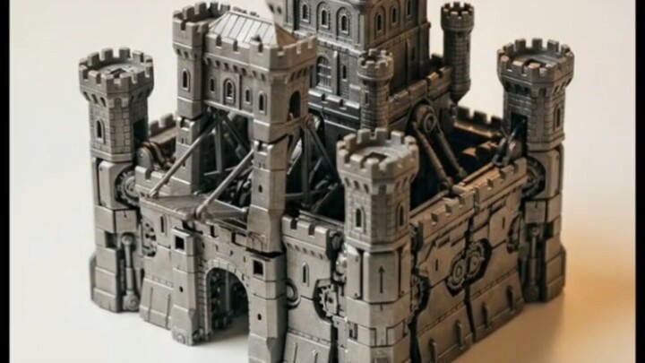 toy tu Castle with ai video