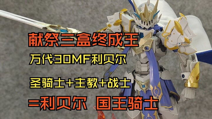 万代30MF利贝尔/罗萨 国王骑士制作思路分享