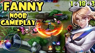 FANNY N00B GAMEPLAY 1-18-3 PLAYS BY 13 YEAR OLD BOY