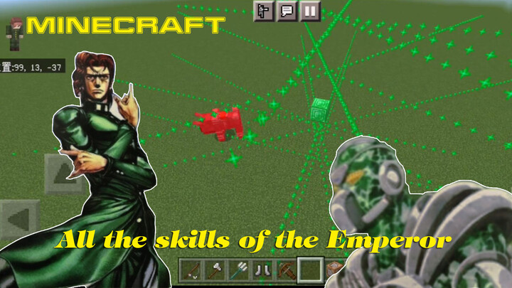 [Game] Mình chế các skill của Hierophant Green (JoJo) trong Minecraft