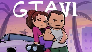 إعلان لعبة GTA6 ولكن النسخة المتحركة [نقل]