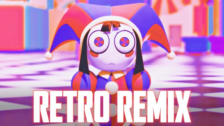 The Amazing Digital Circus: Main Theme | RETRO REMIX ('80s STYLE)