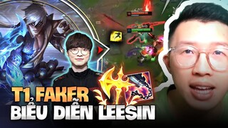 T1 FAKER BẬC THẦY TƯ DUY, BIỂU DIỄN LEESIN vs NIDALEE NỘ LONG CƯỚC (LMHT)12.1