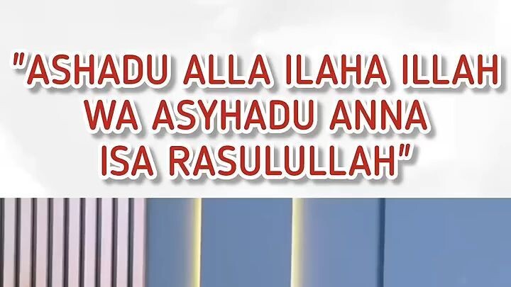 Ayat shahadah dalam bible