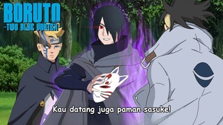 Akhirnya Sasuke Tiba Di Konoha - Hal Yang Dilakukan Sasuke Saat Timeskip Boruto Two Blue Vortex