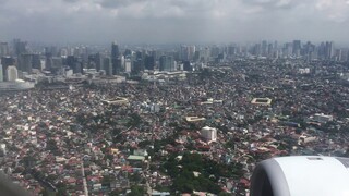 Philippine Airlines A330 Landing in Manila