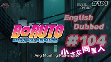 Boruto Episode 104 Tagalog Sub (Blue Hole)