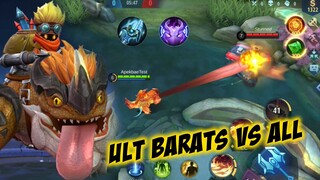 EXPERIMENT NEW HERO BARATS (TANK/FIGHTER) ULT BARATS VS HERO SKILL VS CC VS IMMUNE VS ITEM !! MLBB