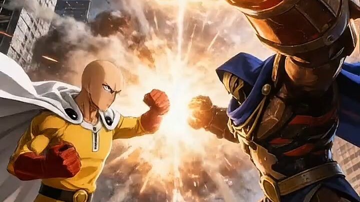 Saitama vs Aldous