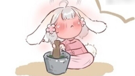 【Audio Comic】 The truth about the Jade Rabbit pounding medicine...