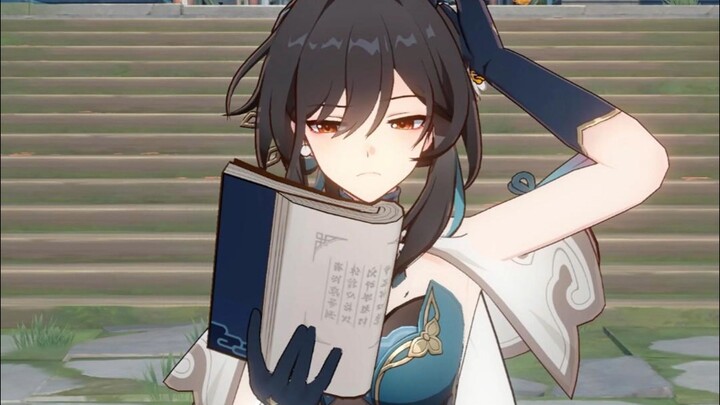 Ruan Mei when she was studying