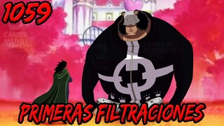 PRIMERAS FILTRACIONES del Capitulo 1059 de ONE PIECE