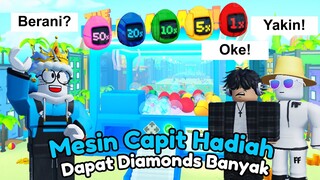 Aku Adain Lomba Mesin Capit Berhadiah Tapi Di Roblox Pet Simulator X #1