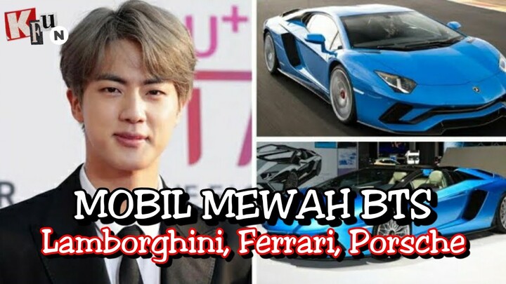 5 KOLEKSI MOBIL MEWAH MILIK MEMBER BTS
