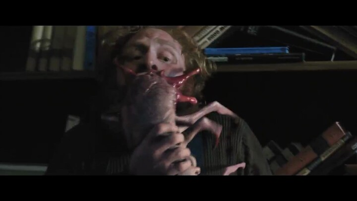 A horror story with unknown creature getting out of a man|<The Thing>