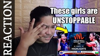 Ajcharaporn Kongyot vs Nasya Dimitrova | Thailand vs Bulgaria | VNL 2022 REACTION || Jethology