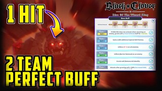 [F2P] New Betelgigas Mechanism Perfect Buff Team - Black Clover M