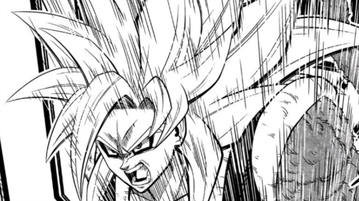 Rekor Gogeta dalam komik Dragon Ball Heroes (mulai dari New Universe Chapter)