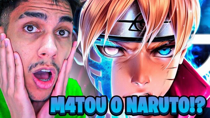 REAGINDO 𝗔𝗢 Boruto Uzumaki | Karma do AniRap  ‹ Ine Games ›