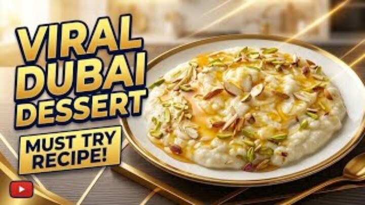 Dubai Viral Kashta Recipe | Creamy White Milk Dessert with Nuts & Honey  #cooking video