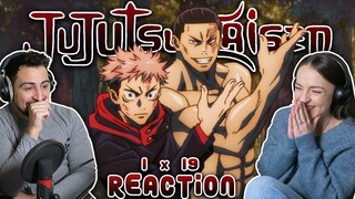 Jujutsu Kaisen 1x19 REACTION! | "Black Flash"