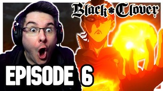 INITIATION!! | Black Clover Episode 6 REACTION | Anime Reaction