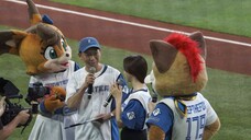 First Pitch by Kasumi Mori at Escon Field (2025.07.05)