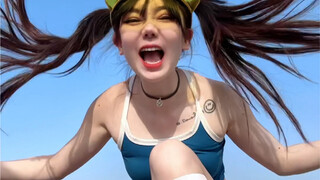 双马尾+大长腿子=？