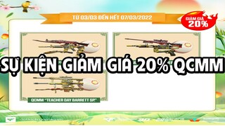 Sự kiện CF Giảm Giá Mạnh 20% QCMM Hoàng Đế - Lựu Đạn Phoenix Đột kích 2022 ✔️