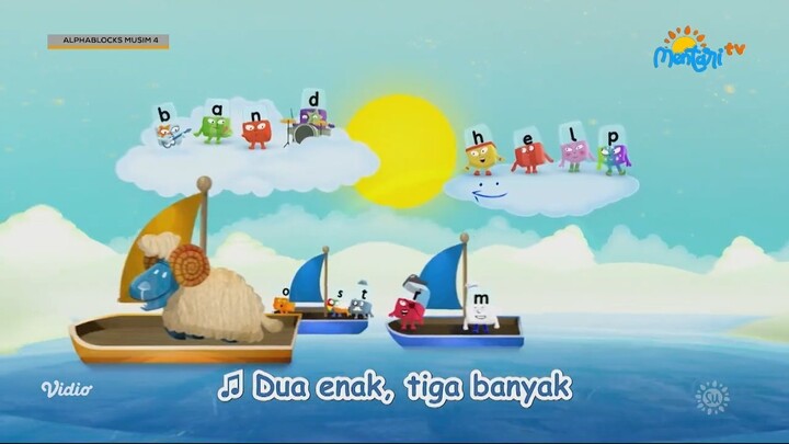 Alphablocks Series 4 Episode 2 & 3 (Bahasa Indonesia)