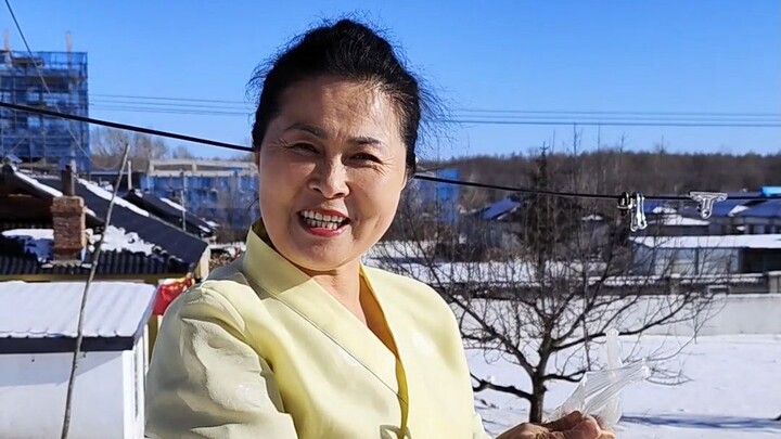 In Northeast China’s winter, everything freezes.
