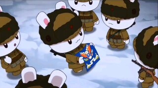 Episode 205丨Kelinci menyita bendera resimen beruang kutub Saus Elang dan menggunakannya untuk menguk