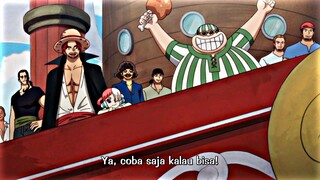 Ekspresi uta ketika diejek luffy😂