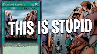 Why Painful Choice CANNOT Get Unbanned! BEST Card In Yu-Gi-Oh!