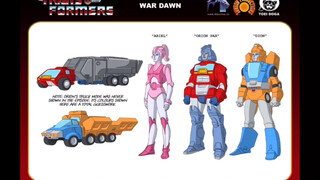 变形金刚G1动画第二季博派人物设定图集