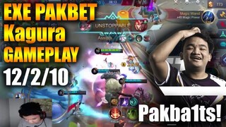 EXE PAKBET KAGURA GAMEPLAY (ANG DATING TOP 1 GLOBAL KAGURA) | Mobile Legends