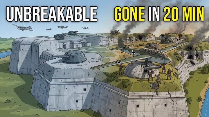 Fort Eben-Emael: How Did Belgium’s “Unbreakable” Fortress Collapse in Just Twenty Minutes?
