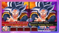 GOGETA GT SSJ 4 ULTRA INSTINC VS GOGETA GT SSJ 4 ULTRA INSTINC - DB MOD ANDROID GAMEPLAY