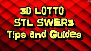 3D LOTTO | STL | SWERTRES HEARING | JANUARY 19 2020