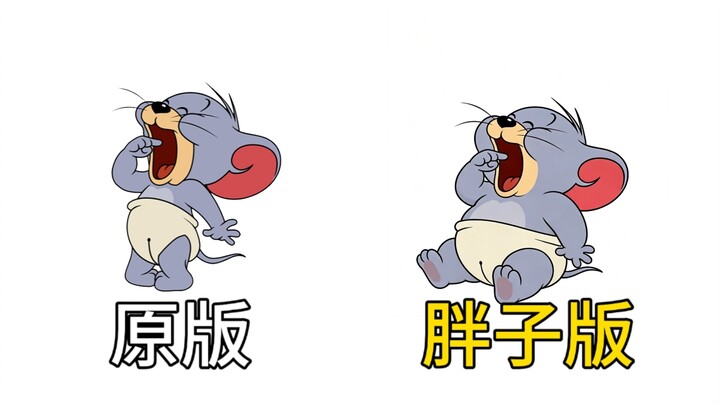 Apa yang akan terjadi jika Tom dan Jerry sama-sama gemuk?