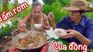 MÓN NGON MỖI NGÀY || LẨU CUA ĐỒNG NẤM RƠM