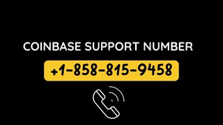 Coinbase Customer Support ❌⭕ +18588159458 ❌⭕ Number