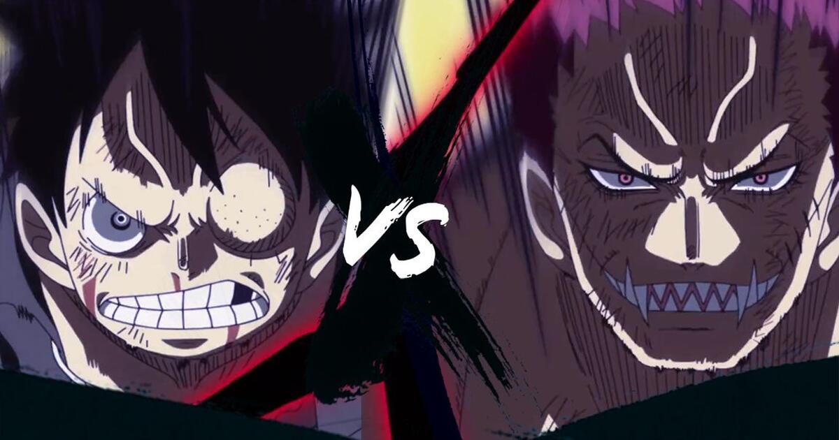 Amv One Piece Luffy Vs Katakuri Mirror World Fight Bilibili