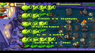 Survive this hungry zombies| plants vs Zombies| Part3