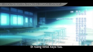 Chitose-kun wa Ramune Bin no Naka Episode 1 Sub Indo