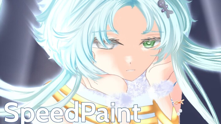 | SPEEDPAINT | Pesona gadis di kesunyian