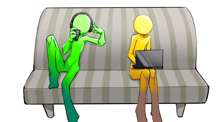 【Alan Becker Fan Book】‹Electronic Music Group›Can I tell you a joke?
