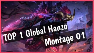 TOP GLOBAL HANZO MONTAGE 01 | GABZ TV | MOBILE LEGENDS