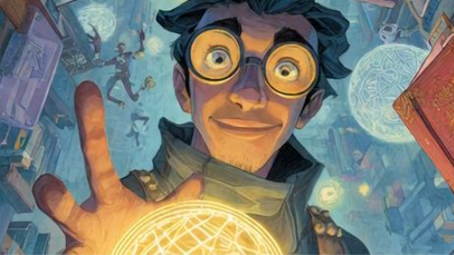 Lost in the Infinite Library 📚✨ | A Magical Journey