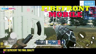 FIREFRONT FPS NEW LATEST ALPHA GAMEPLAY ANDROID IOS  BEST BATTLFIELD LIKE  2022